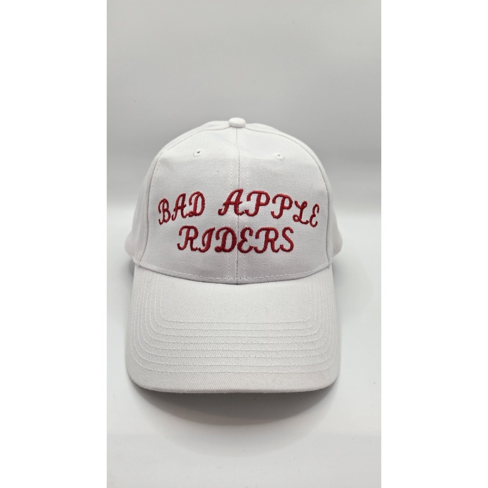 White Red Hat‎ Bad Apple Riders Strapback